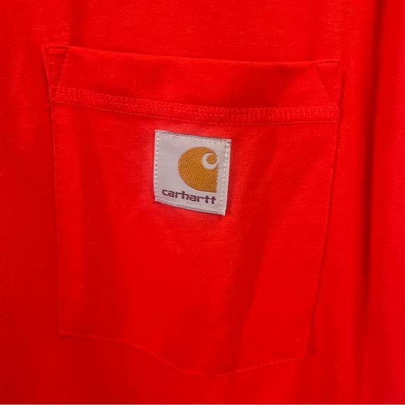 Red-Orange Carhartt T-Shirt
Size XL Tall
Great Condition - Picture 2 of 5